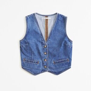 Abercrombie & Fitch Mara Denim Vest